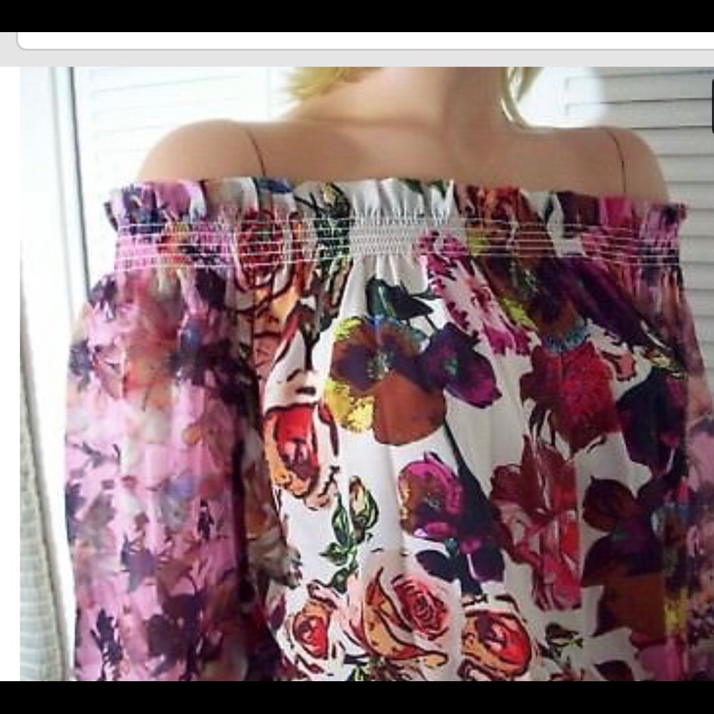 Boston Proper Off Shoulder Ruffle Dress - Picture 6 of 12